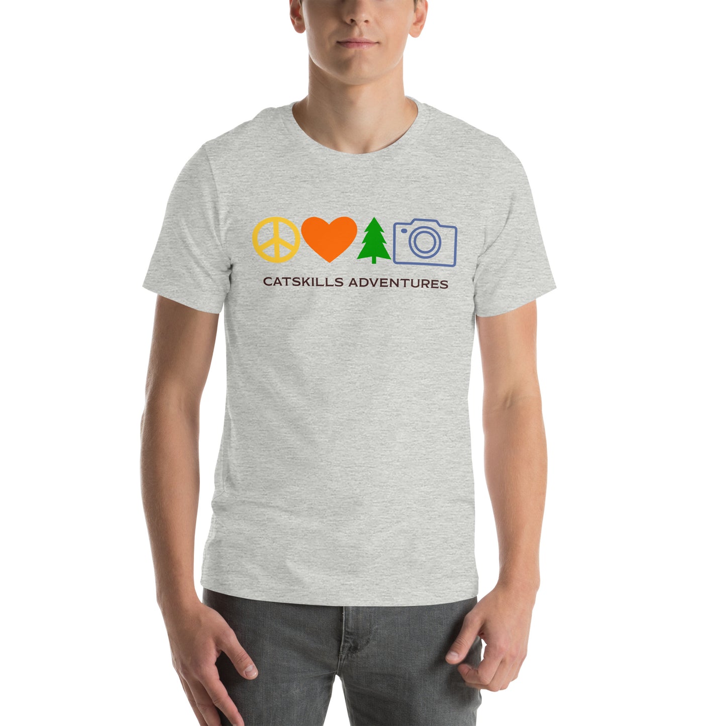 Peace, Love, Nature Photography Tee