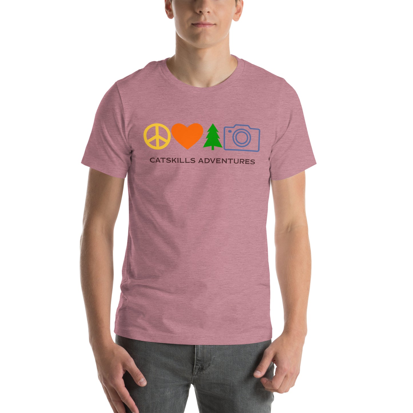 Peace, Love, Nature Photography Tee