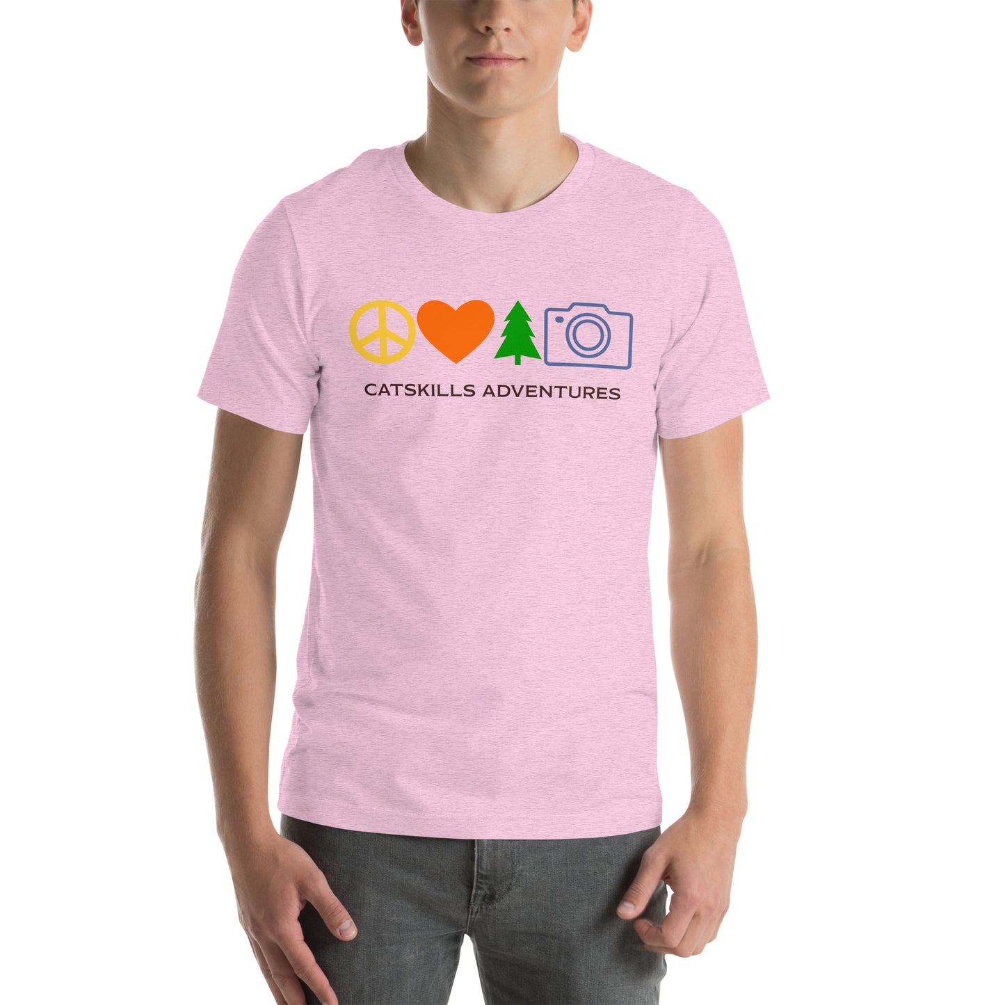 Peace, Love, Nature Photography Tee